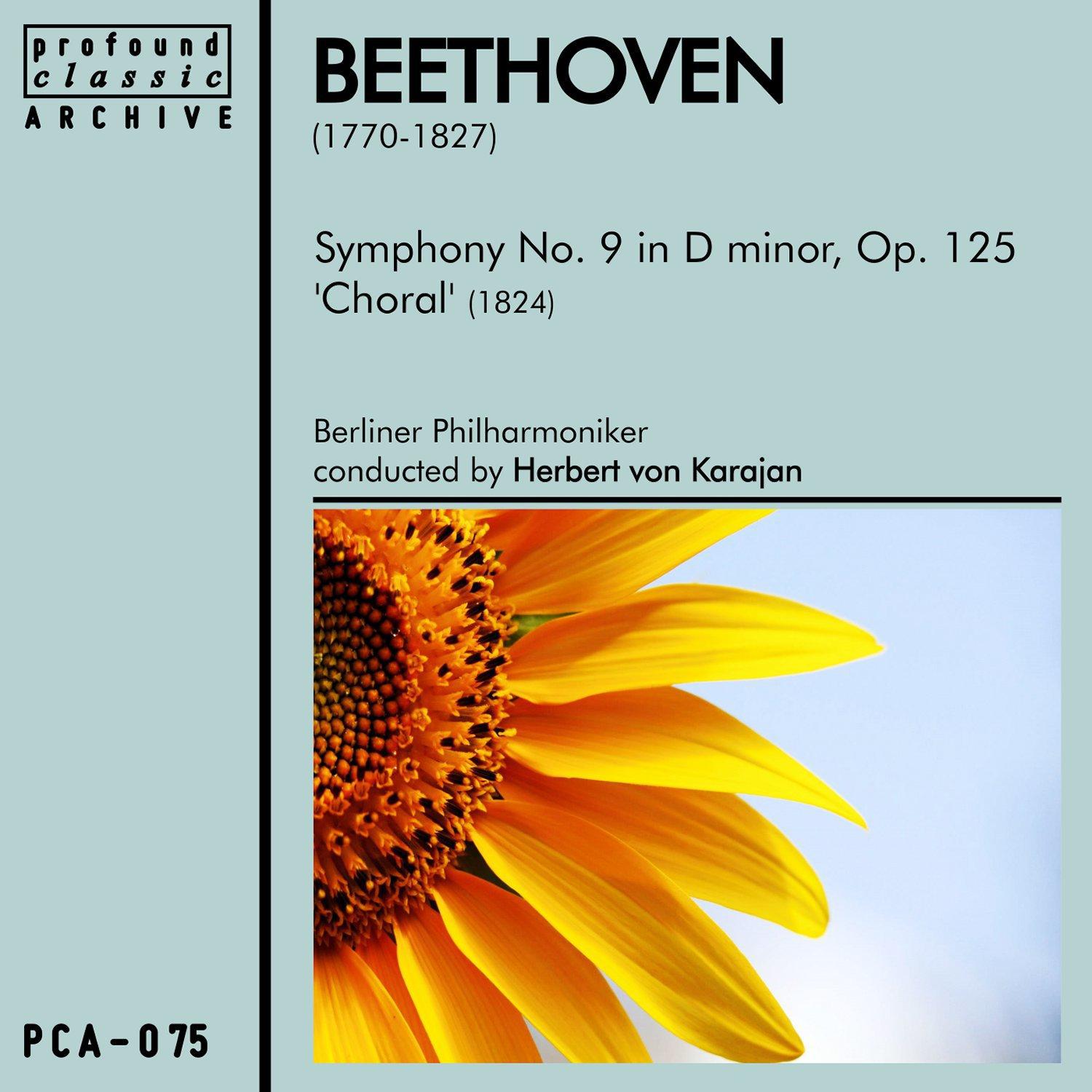 symphony no. 9 in d minor, op. 125 "choral": i.