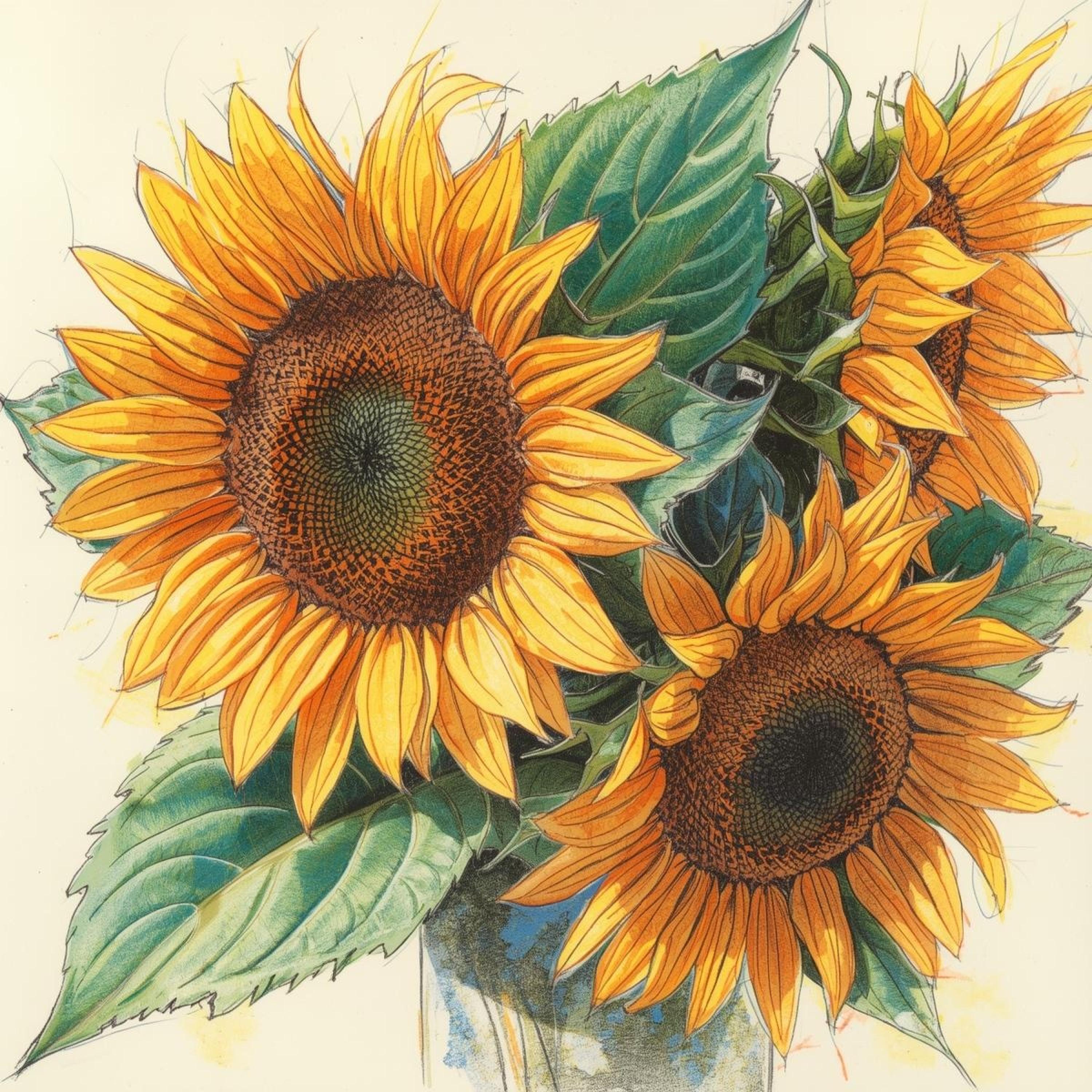 sunflowers
