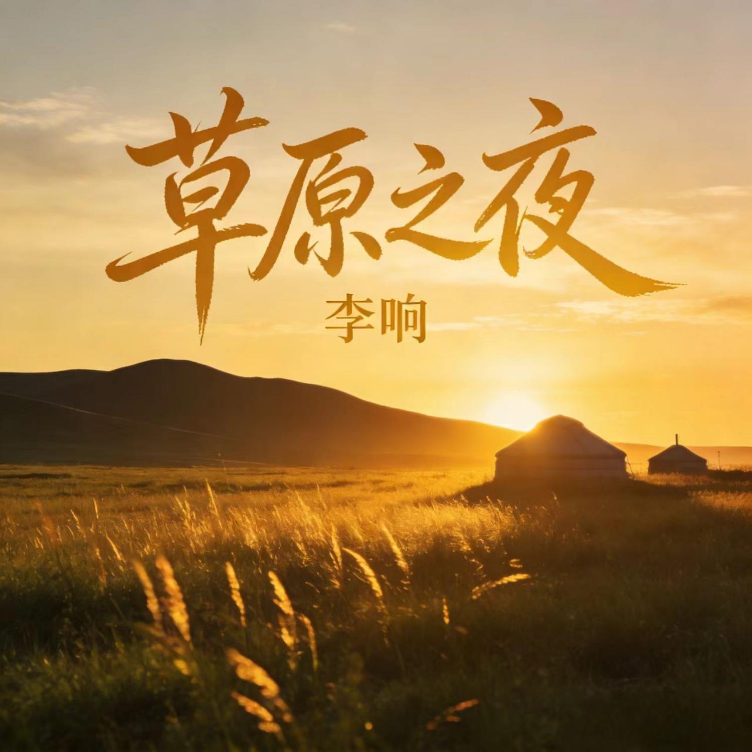 草原之夜_伴奏 - 李响封面