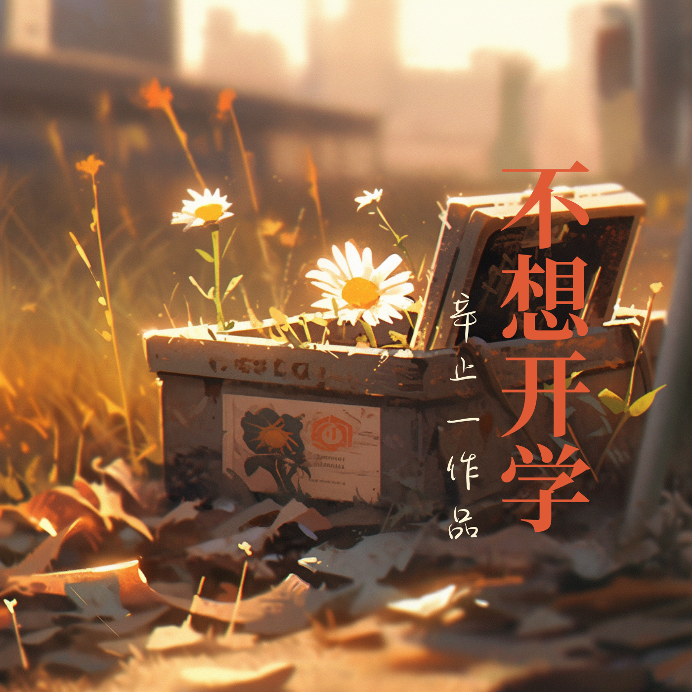 不想开学封面