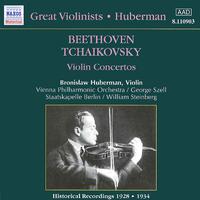 TCHAIKOVSKY / BEETHOVEN: Violin Concertos (Huberman) (1928, 1934)