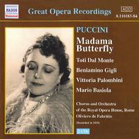 PUCCINI: Madama Butterfly (Gigli, Dal Monte) (1939)