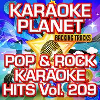 Pop & Rock Karaoke Hits, Vol. 209