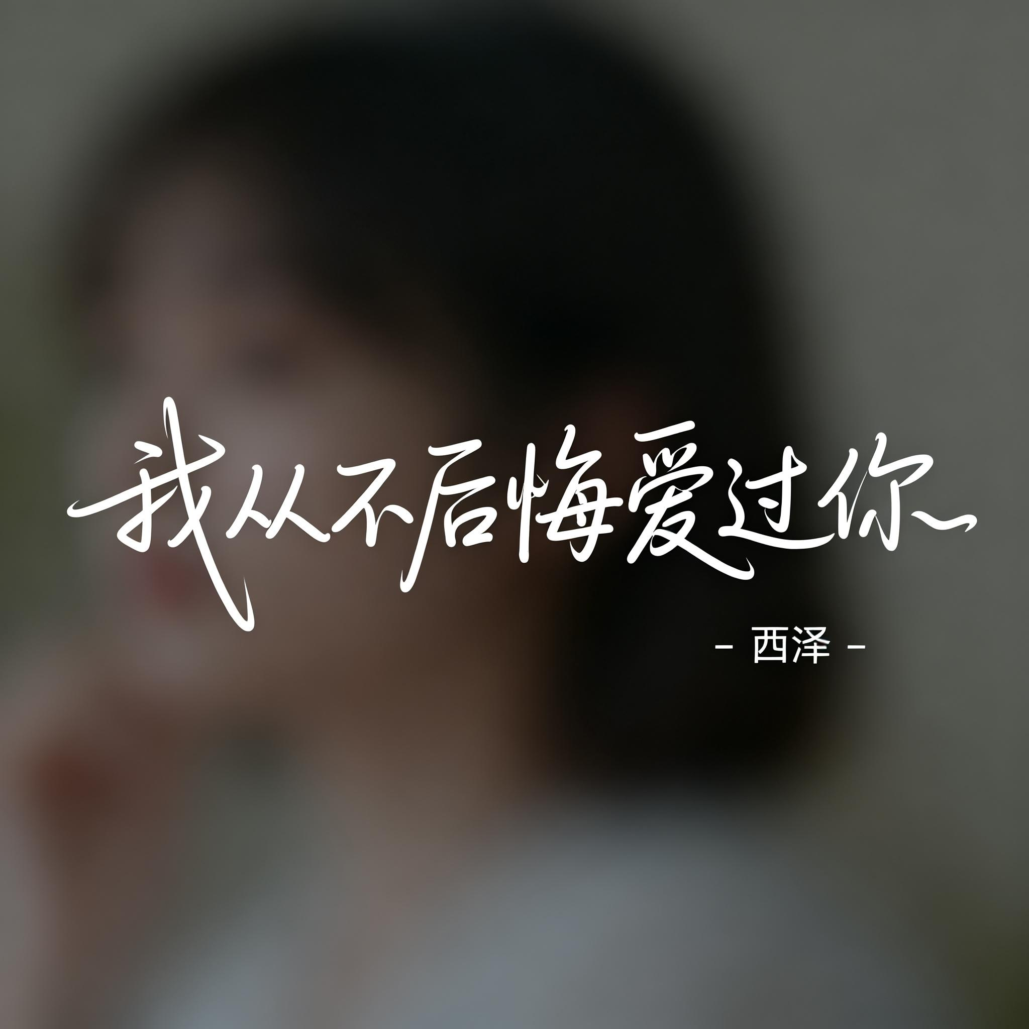 我从不后悔爱过你（抖音热播版）