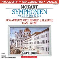 MOZART, W.A.: Symphonies, Vol.  8 (Salzburg Mozarteum Orchestra, Graf) - Nos. 39, 52 / K. Anh. 220 and 223