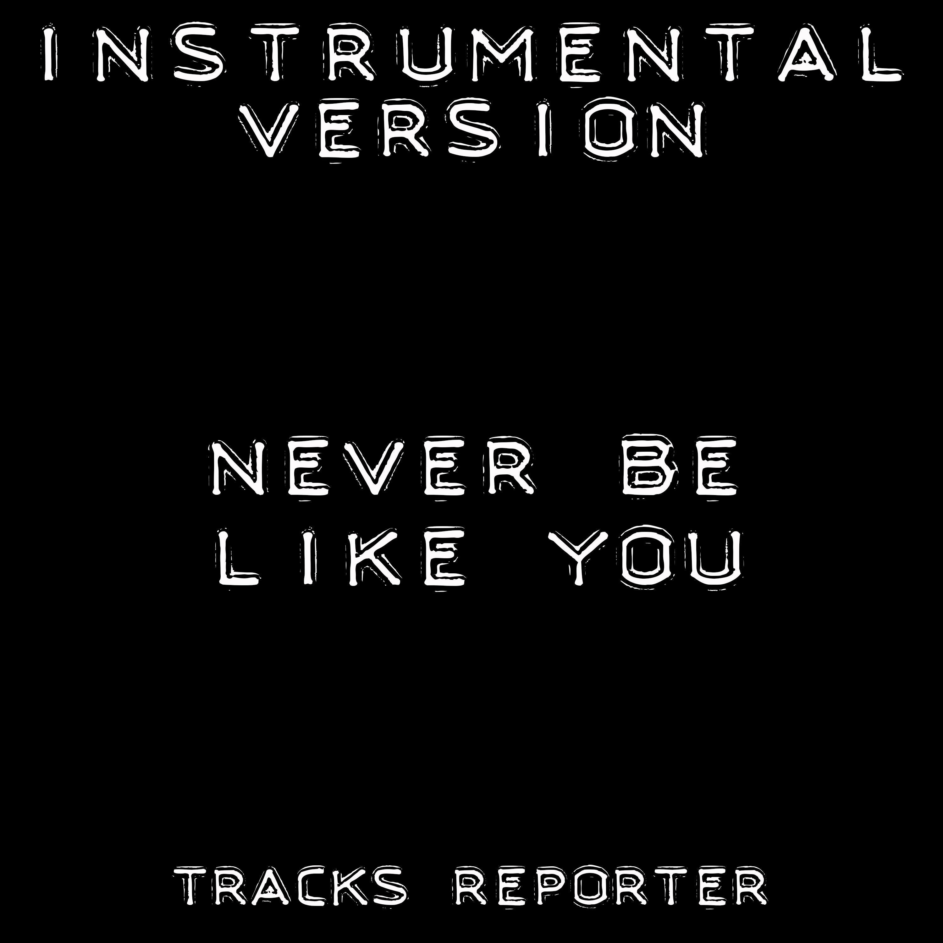 Never Be Like You (Instrumental Version)