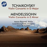 TCHAIKOVSKY, P.I.: Violin Concerto, Op. 35 / MENDELSSOHN, Felix: Violin Concerto in E Minor, Op. 64 (Rosand, Luxembourg Radio Orchestra, Froment)