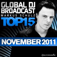 Global DJ Broadcast Top 15 - November 2011