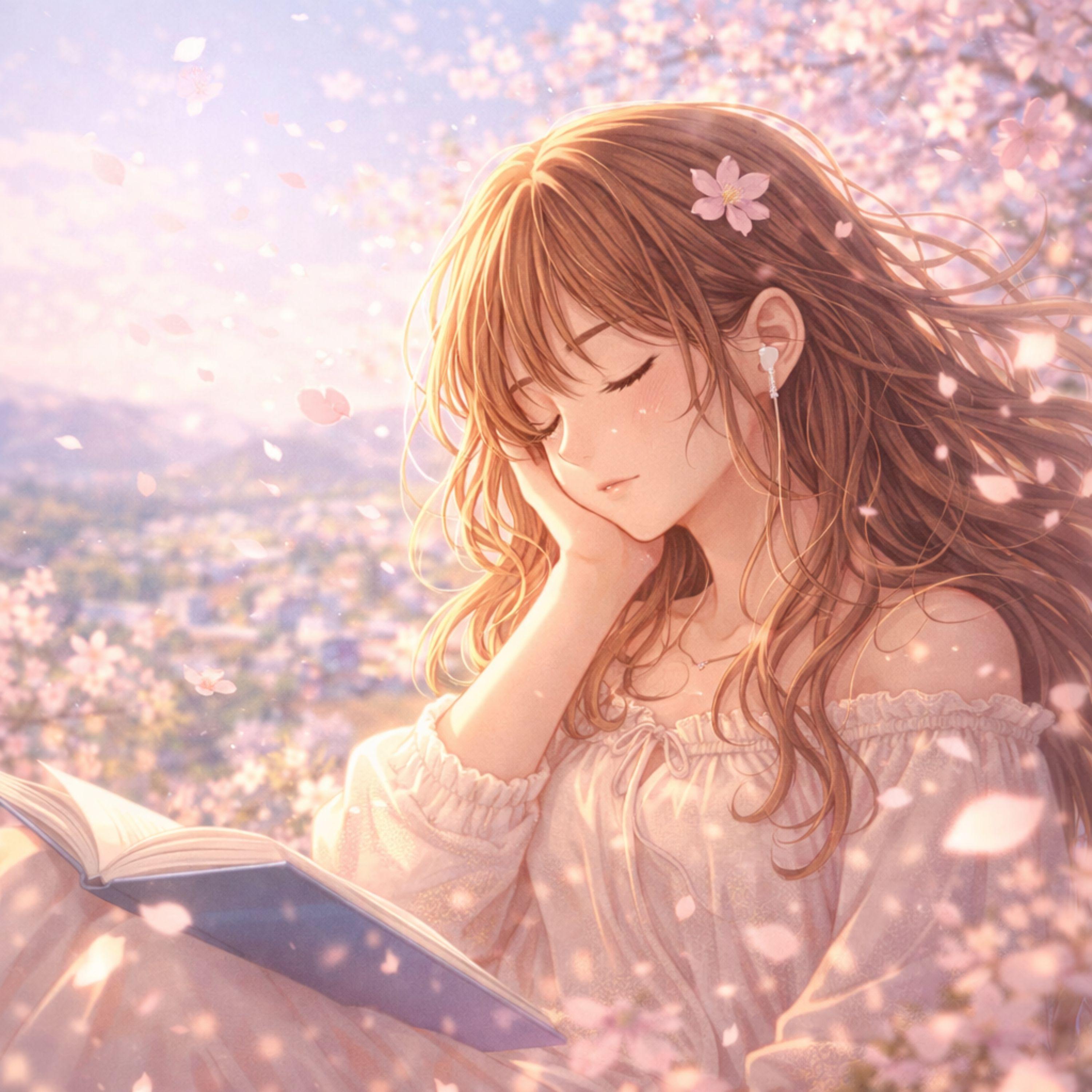 花びらの上を歩く夢