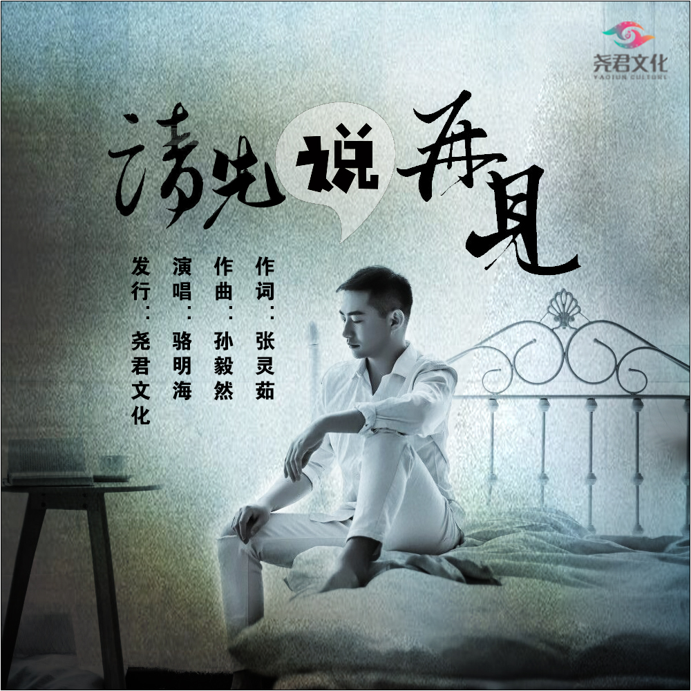 请先说再见 (伴奏) - 骆明海封面