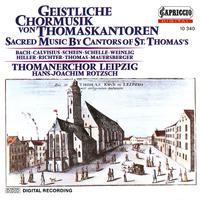 Choral Concert: Leipzig Thomaner Choir - WEINLIG, C.T. / BACH, J.S. / MICHAEL, T. / SCHELLE, J. (Sacred Music by Cantors of St. Thomas)