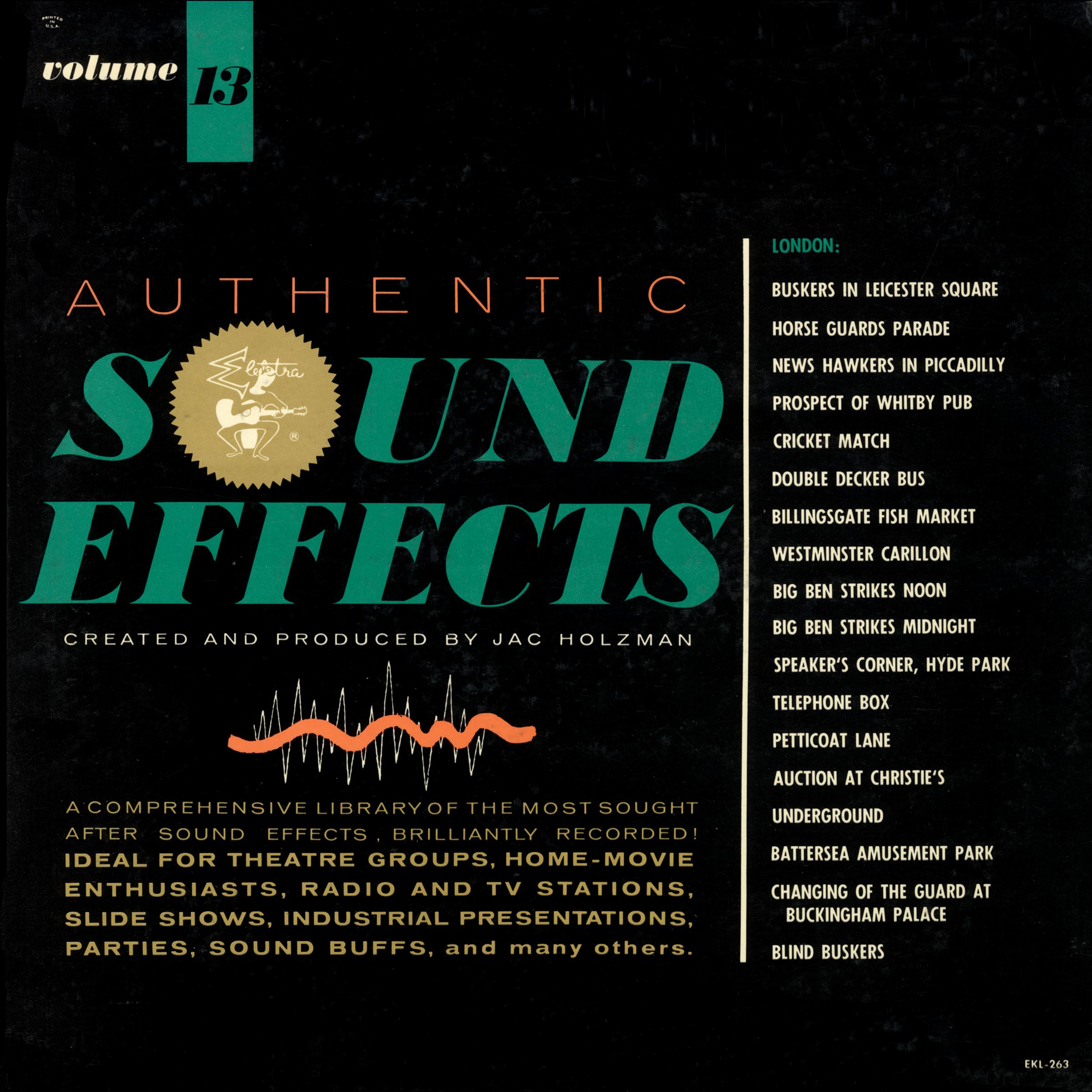 authentic sound effects (vol. 13)