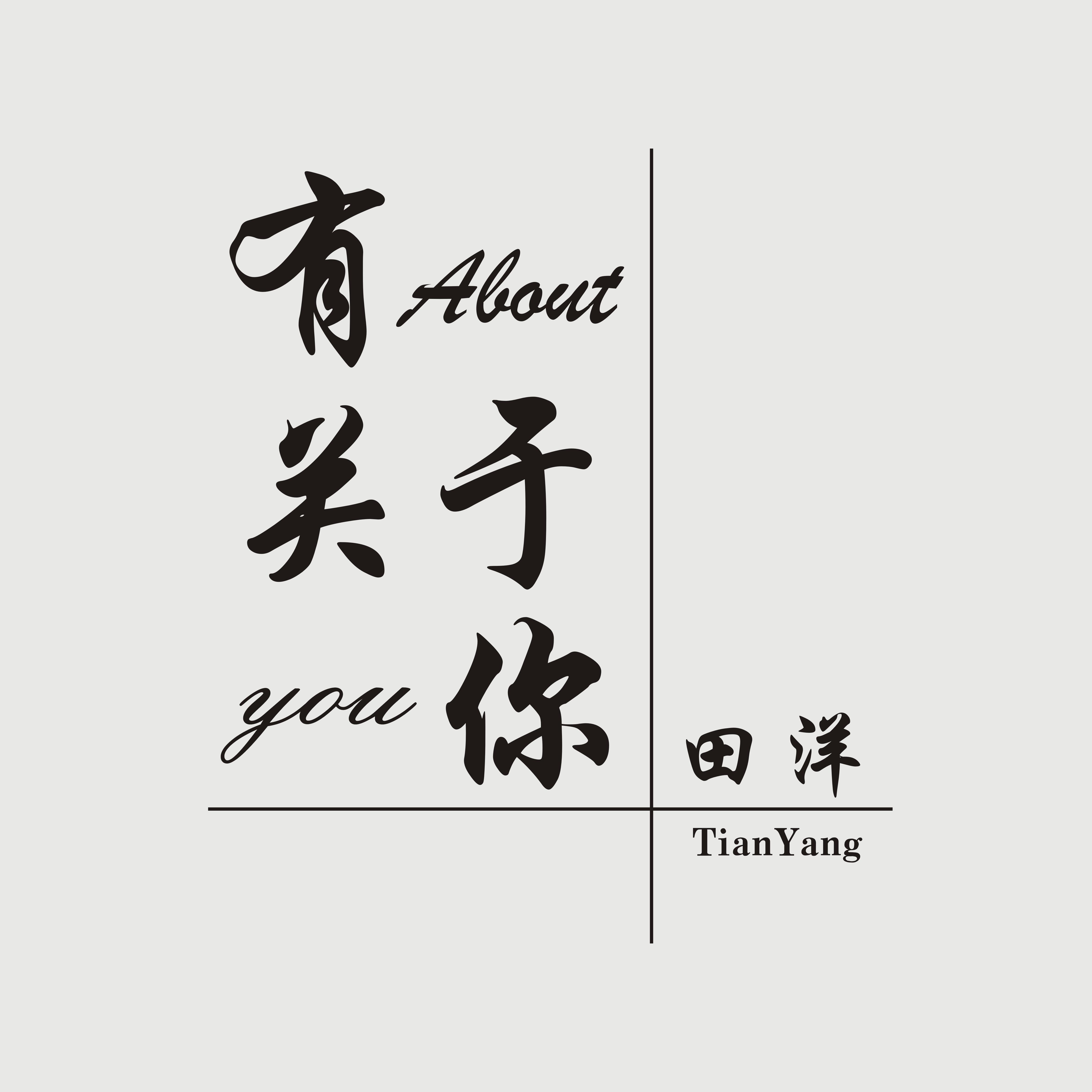 有关于你 - 田洋封面