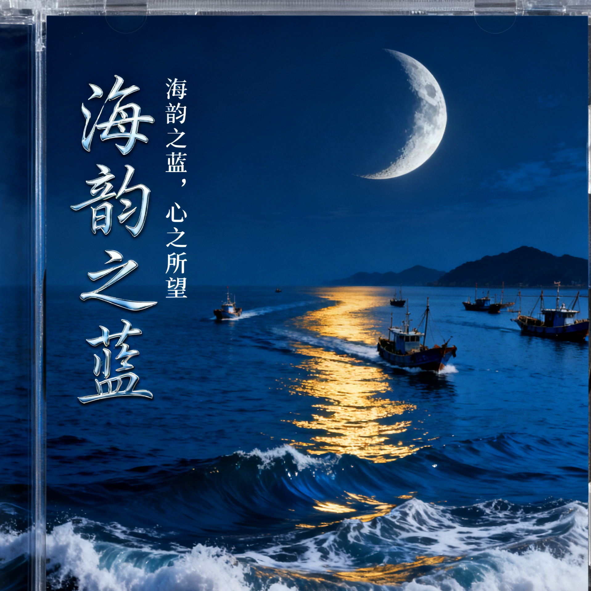 海韵之蓝(然糊糊AI) 伴奏版封面