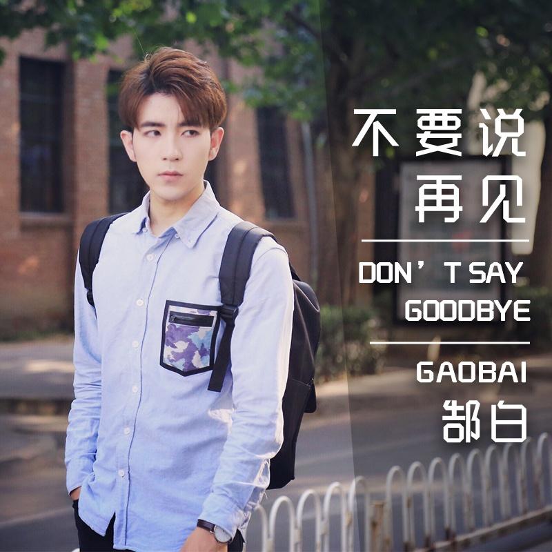不要说再见 - 郜白封面