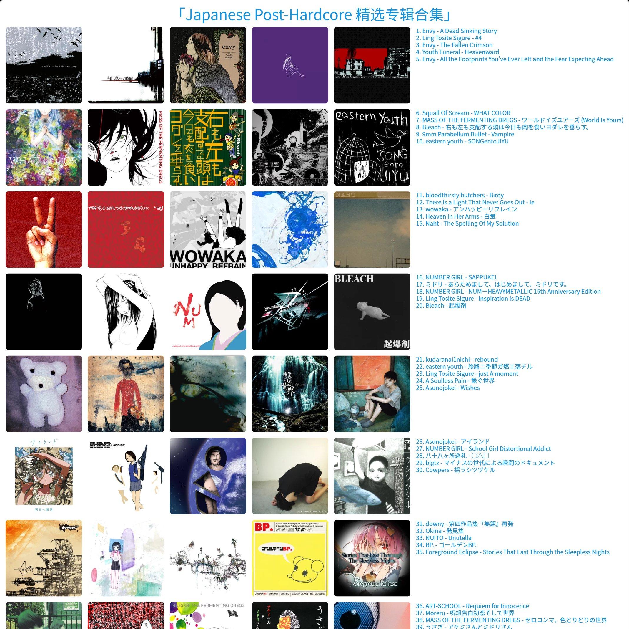 从Envy到Wowaka｜日本后硬核的独特声音