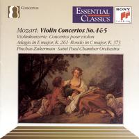 Mozart: Violin Concertos Nos. 4 & 5, Adagio K. 261 & Rondo K. 373