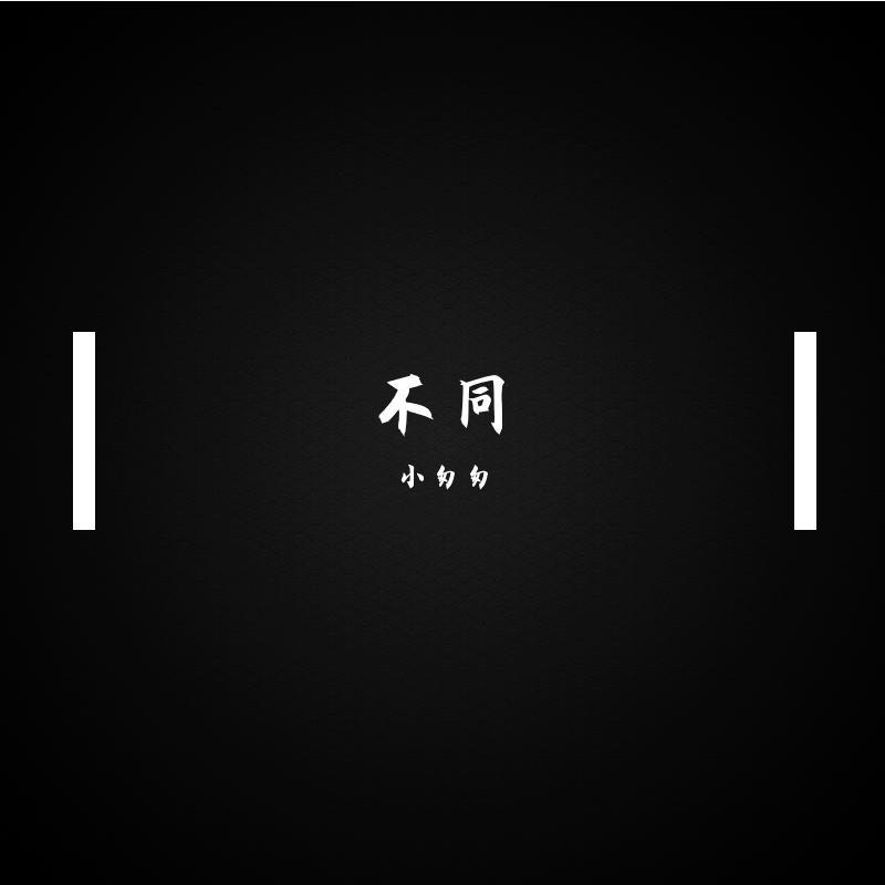 不同（完整女版）封面