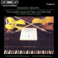 BRAHMS: Complete Violin/Viola Sonatas, Vol. 2