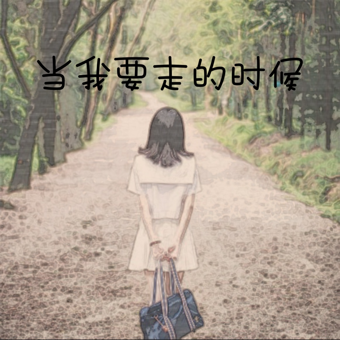 当我要走的时候封面