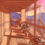 朦胧时光/享受于橘红色夕阳下