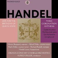 Handel: Ode for the Birthday of Queen Anne & Three Coronation Odes