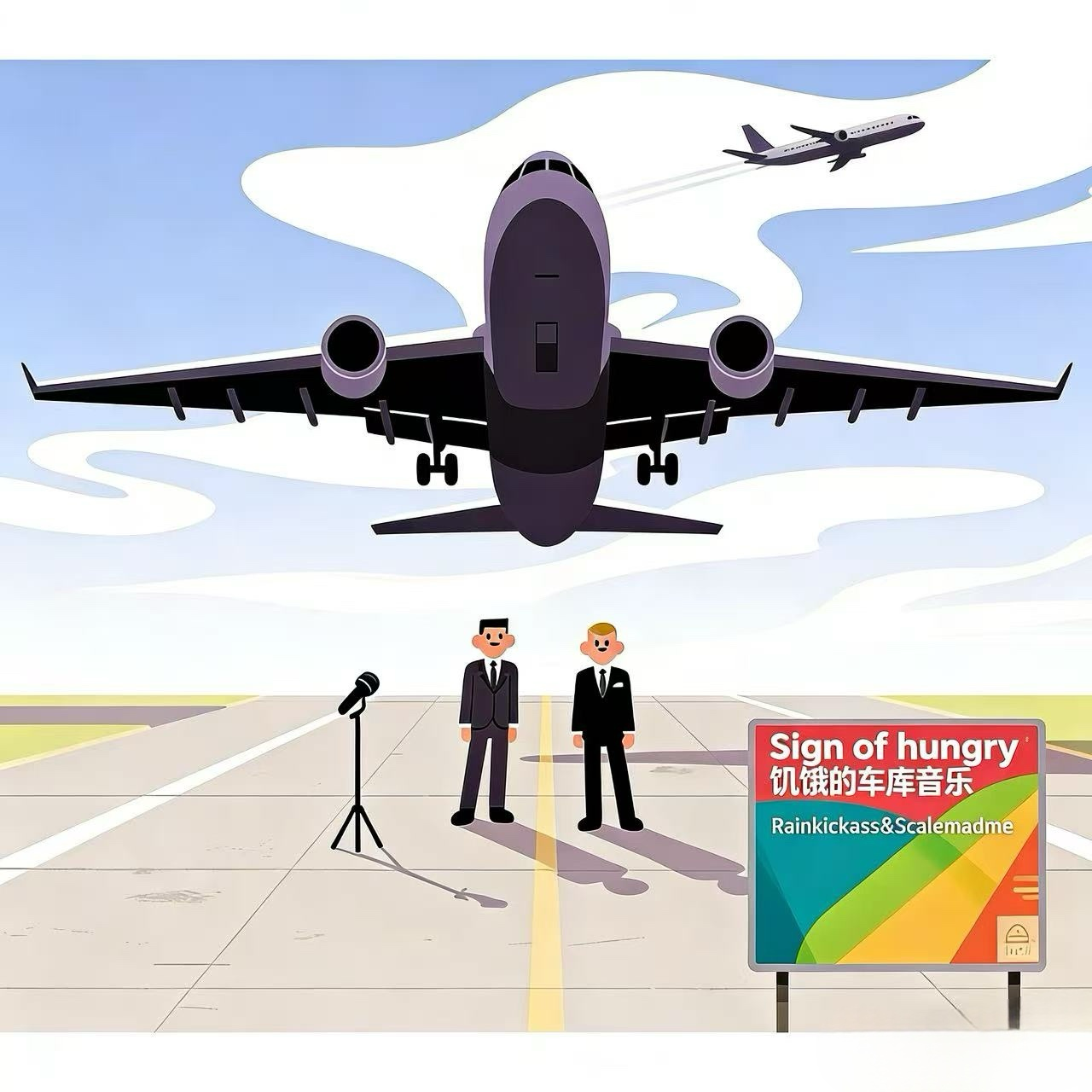 Sign of hungry 饥饿的车库音乐