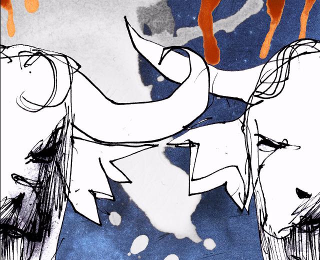 Falling Cows