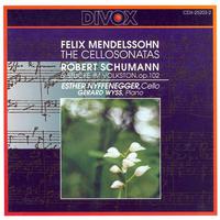 MENDELSSOHN: Cello Sonatas Nos. 1, 2 /  SCHUMANN, R.: 5 Pieces in Folk Style (Nyffenegger)