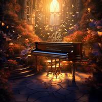 Piano Music: Soft Dusk