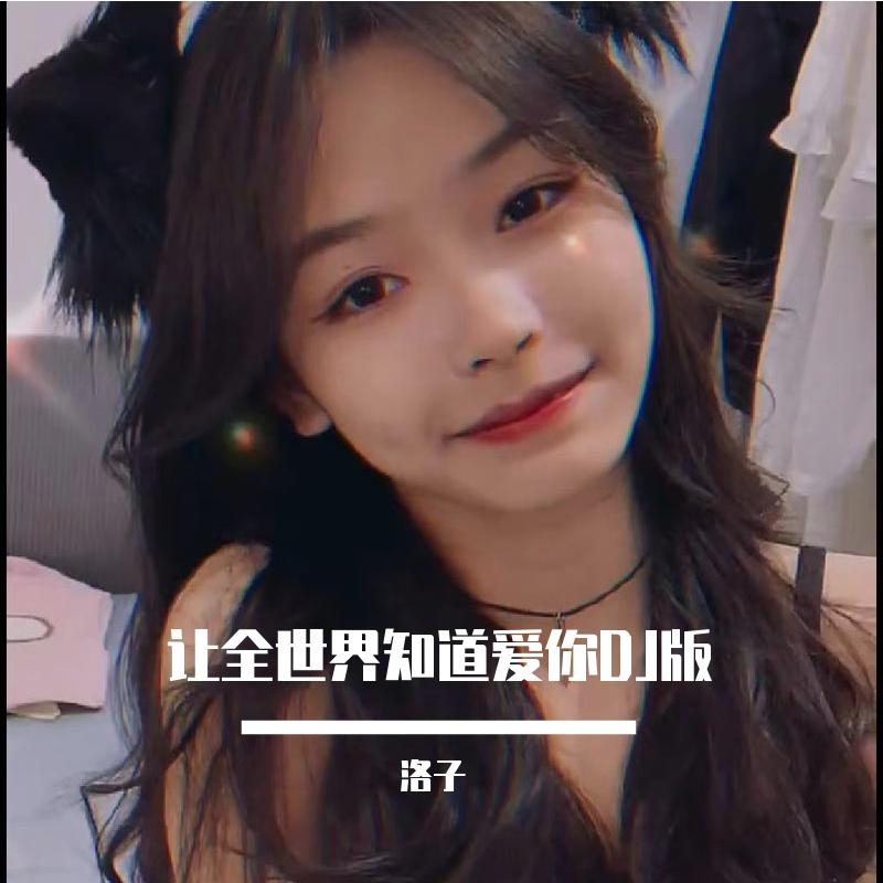 让全世界知道我爱你DJ封面