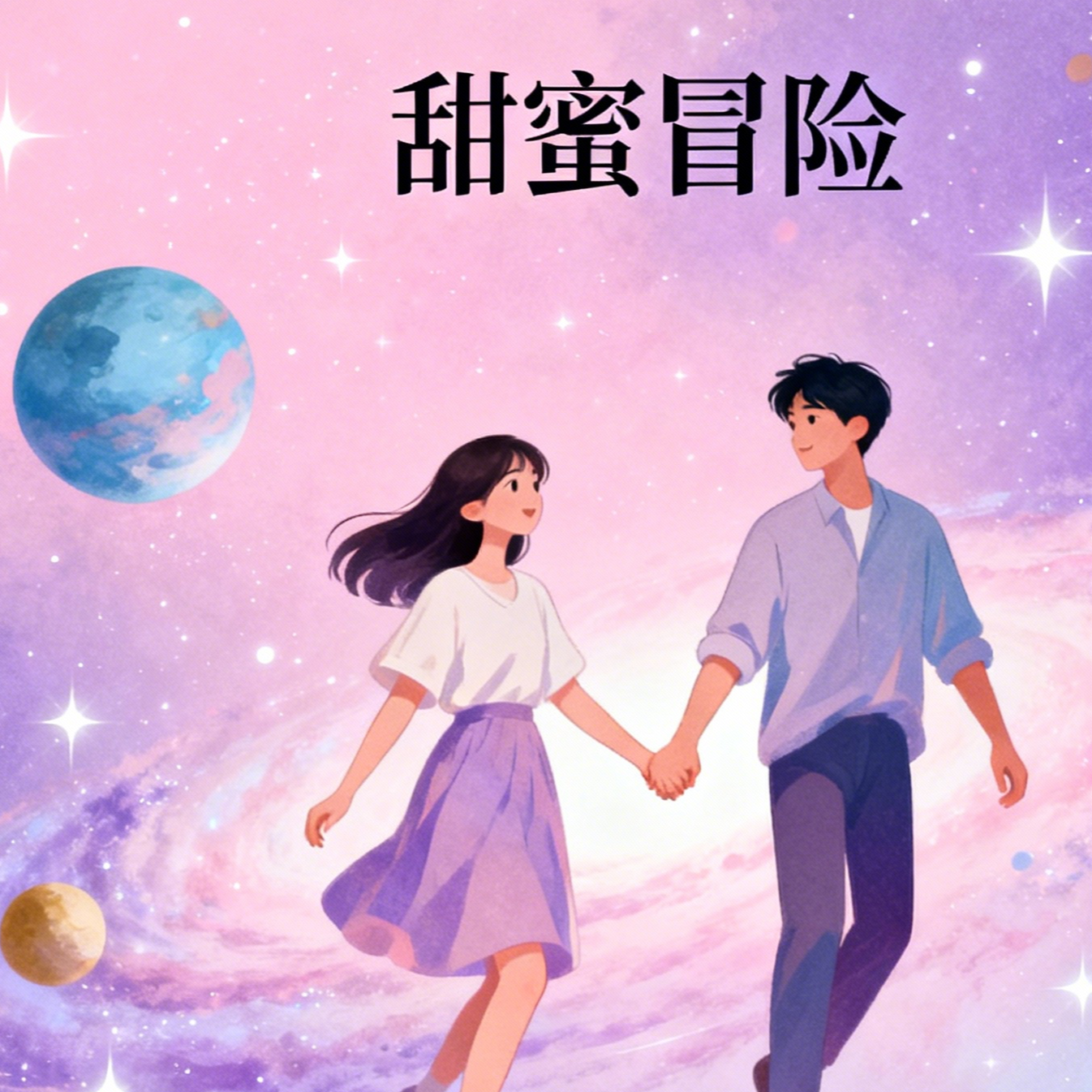 甜蜜冒险 - 睿轩、小鱼豆腐（虚拟歌手）封面