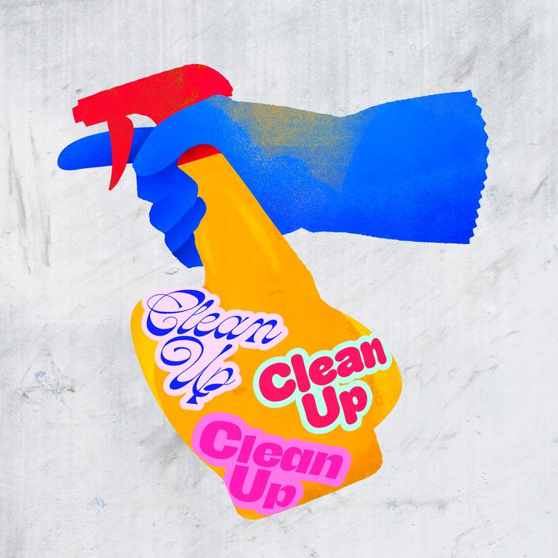 clean up