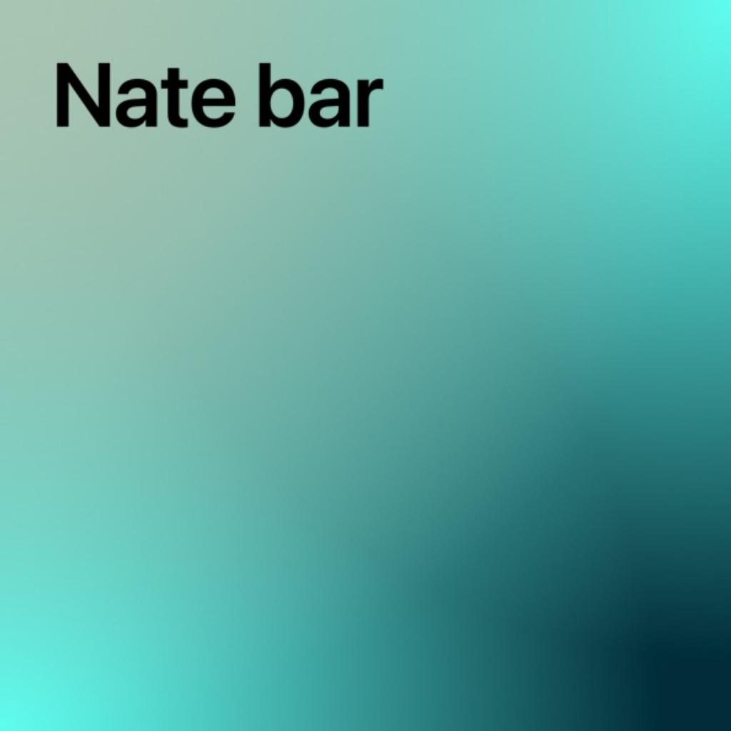 Nate bar