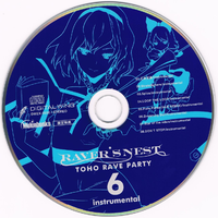 RAVER'S NEST 6 TOHO RAVE PARTY instrumental