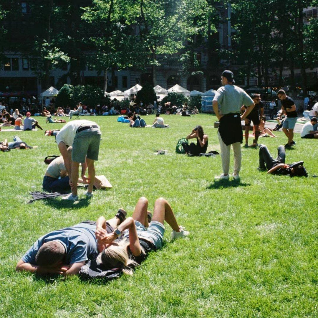 逛公园晒太阳 ‖ 轻松治愈