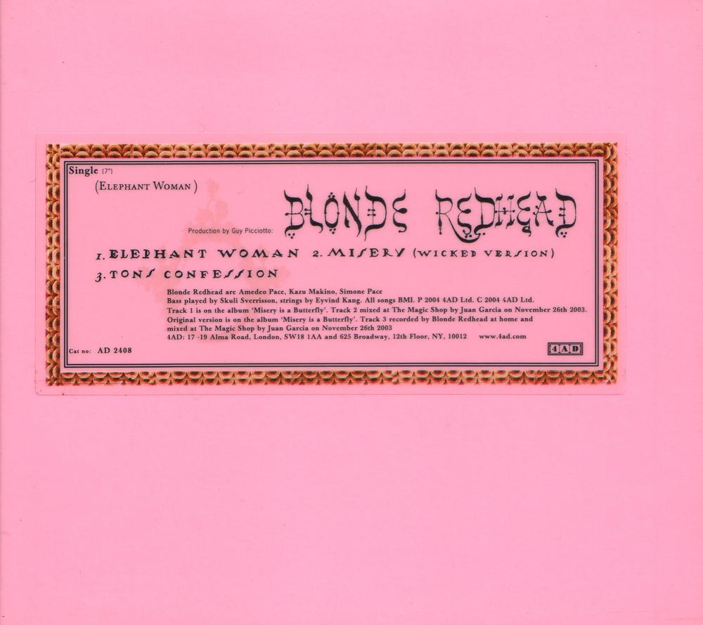 Blonde redhead name