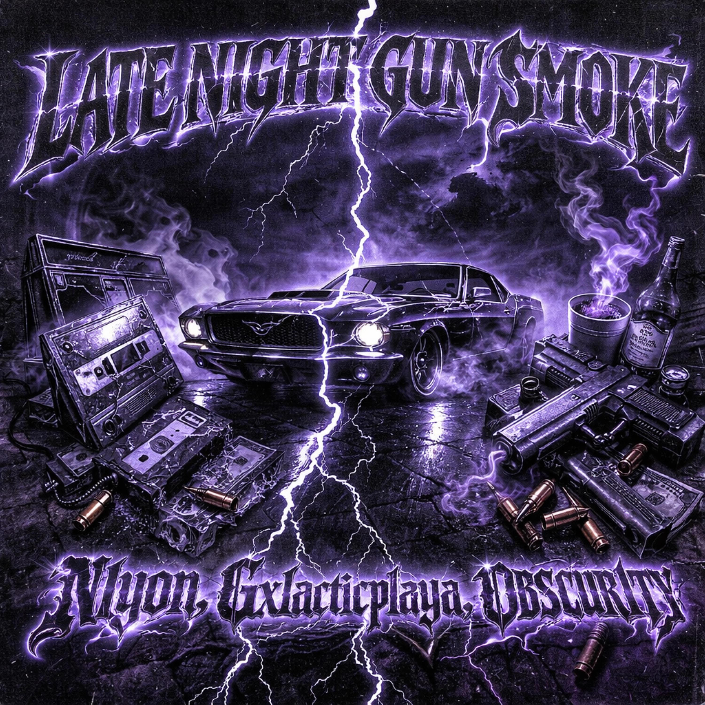 Late Night Gun Smoke (feat. OBSCUR1TY & Nlyon)