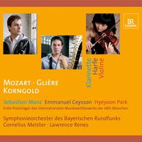 MOZART, W.A.: Clarinet Concerto / GLIERE, R.: Harp Concerto / KORNGOLD, E.W.: Violin Concerto (Manz, Ceysson, Park, Bavarian Radio Symphony)