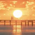 夏日恋曲｜晚霞和海 心动和你