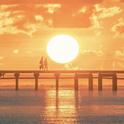 夏日恋曲｜晚霞和海 心动和你