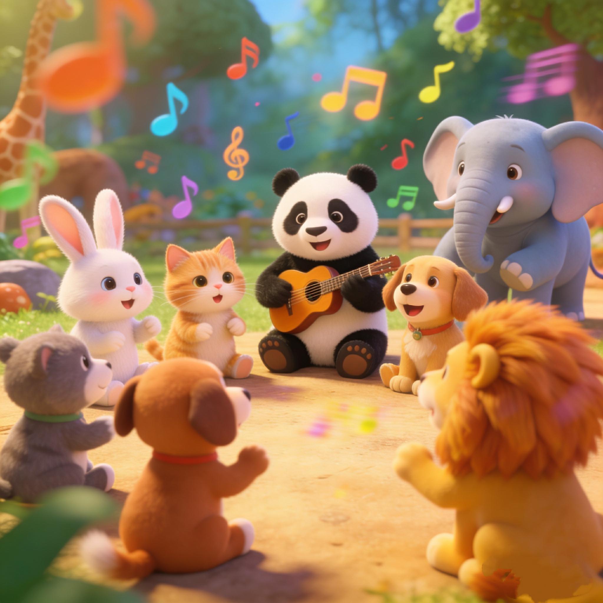 熊猫早操蹦蹦跳