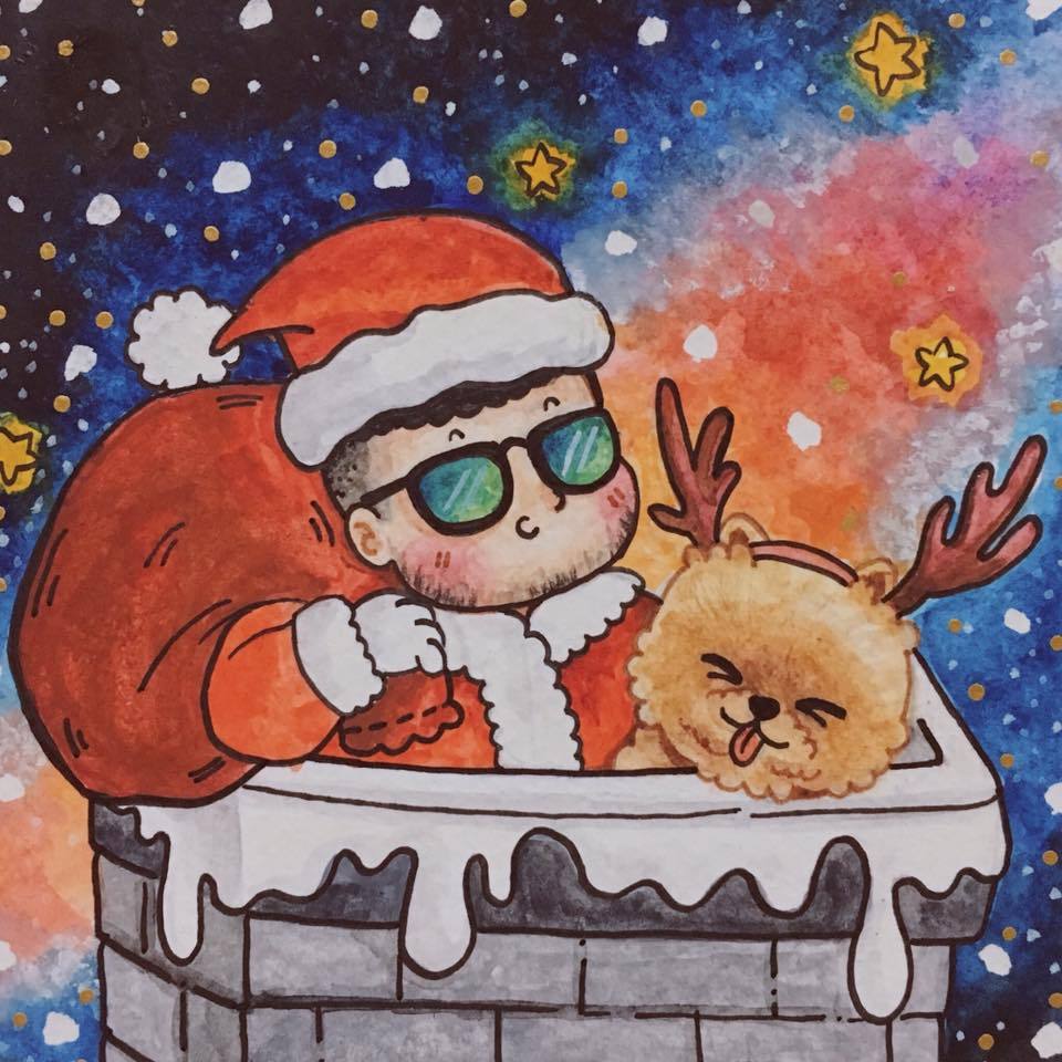 没收到圣诞节礼物?来看看DJ们花样百出的节日