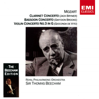 Mozart: Violin Concerto No.3; Clarinet Concerto, Bassoon Concerto