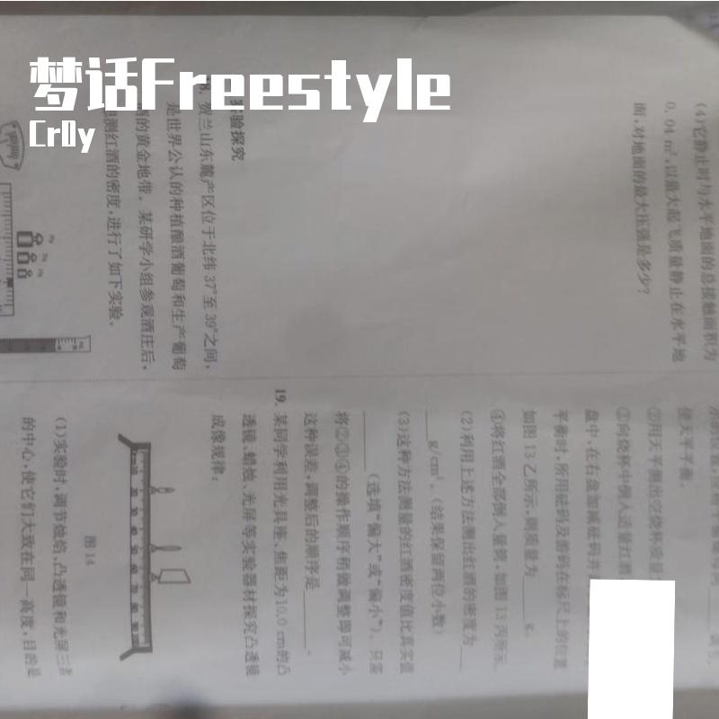 梦话Freestyle封面
