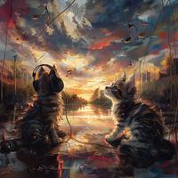 Cats Leisure Music: Feline Serenity Tunes