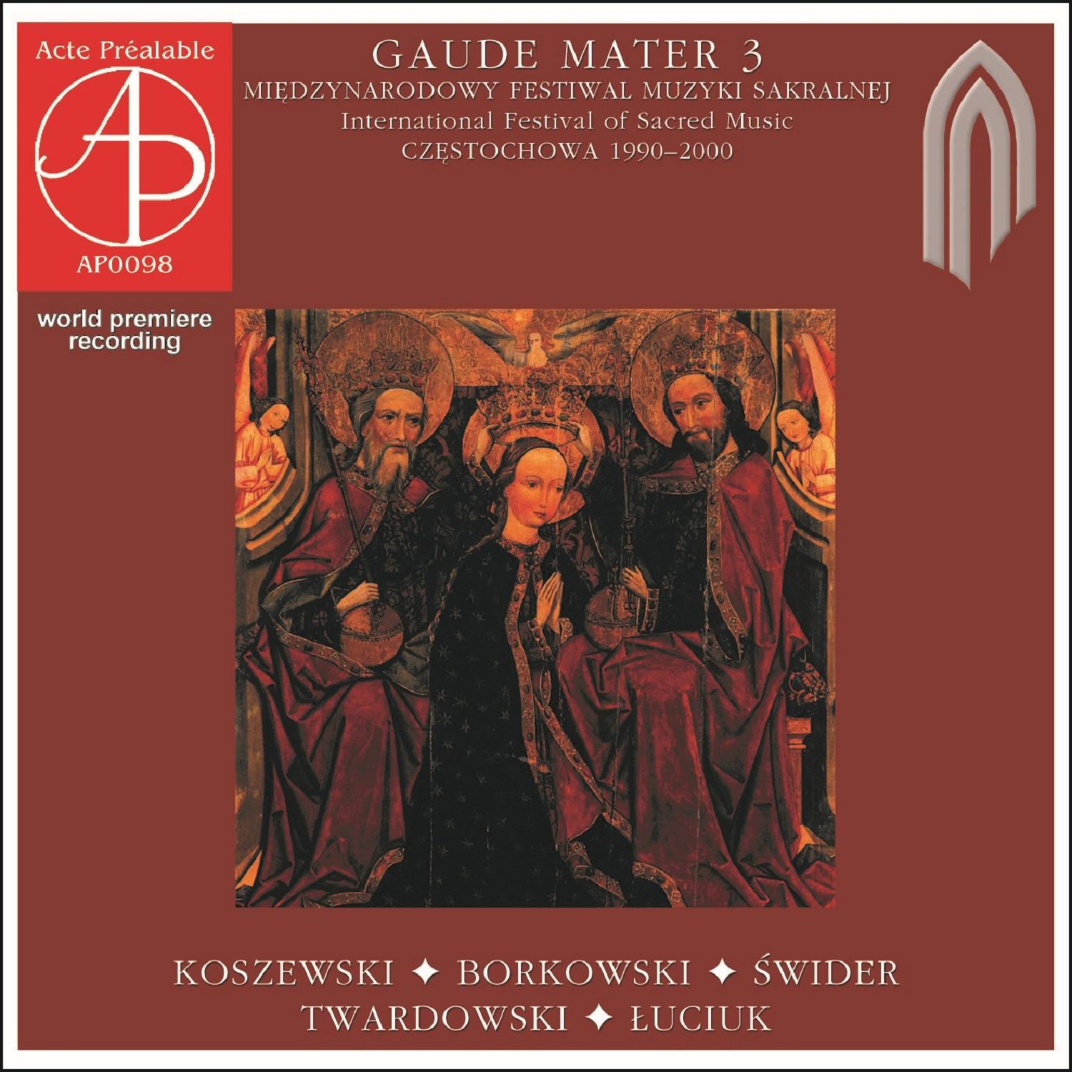 Missa Gaude Mater for mixed choir a cappella:No. 4, Benedictus