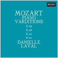 Mozart: Piano Variations K.398, K.455, K.460, K.500