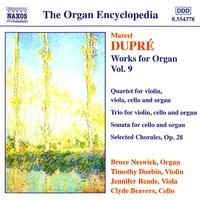 DUPRE: Works for Organ, Vol.  9