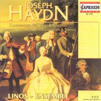 HAYDN, J.: Cassation in F Major / Divertissement in B-Flat Major / Flute Quartet in A Major / Notturno No. 1 in C Major (Linos Ensemble)